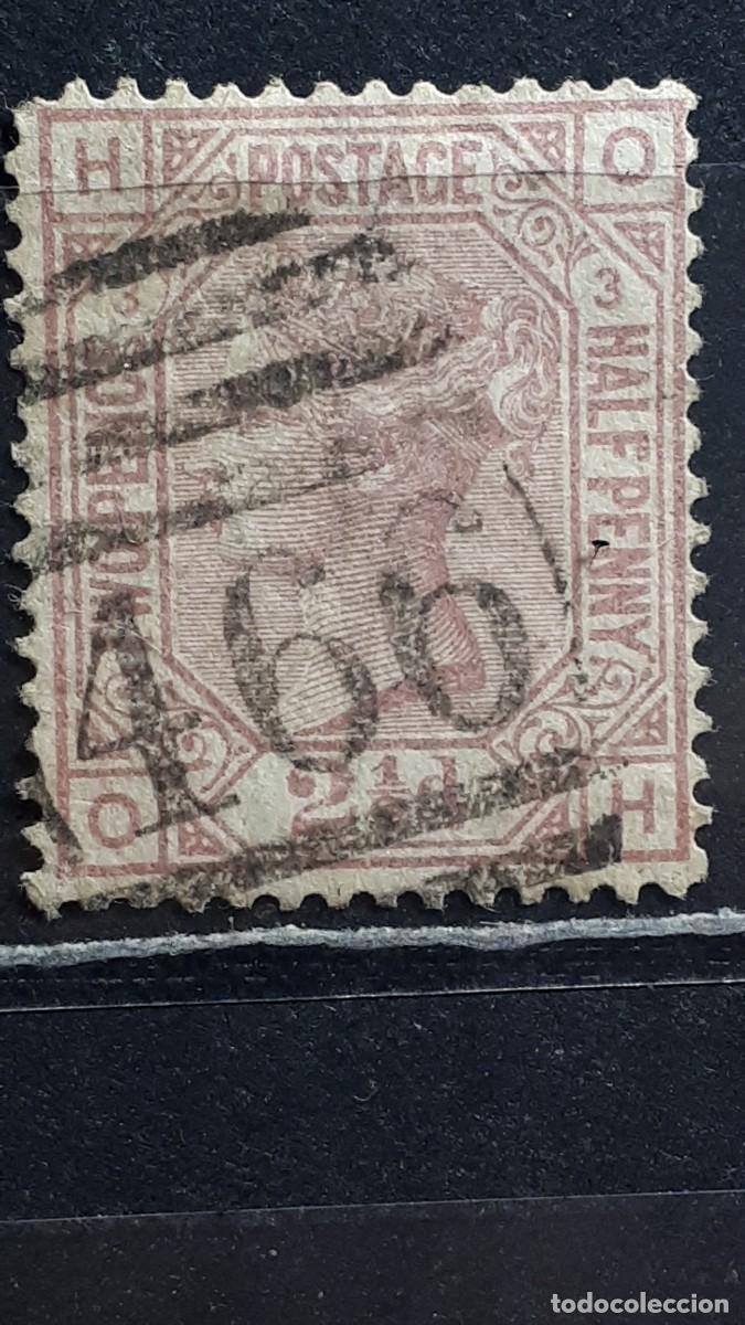 Sellos: GRAN BRETA&Ntilde;A. A&Ntilde;O 1875. &deg;. YVERT 55