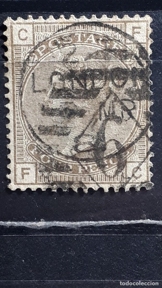 Sellos: GRAN BRETA&Ntilde;A. A&Ntilde;O 1880. &deg;. YVERT 64