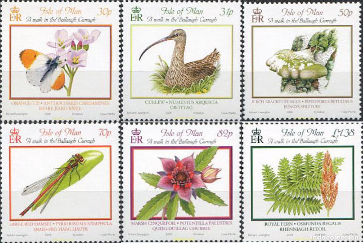 Sellos: 218396 MNH MAN 2008 NATURALEZA