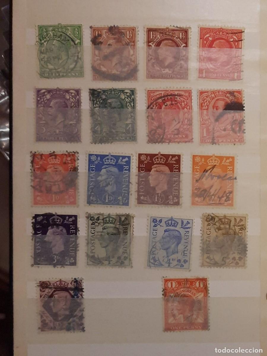 Francobolli: 18 unidades Antiguo postage Revenue usados El rey Jorge VI de Gran Breta&ntilde;a
