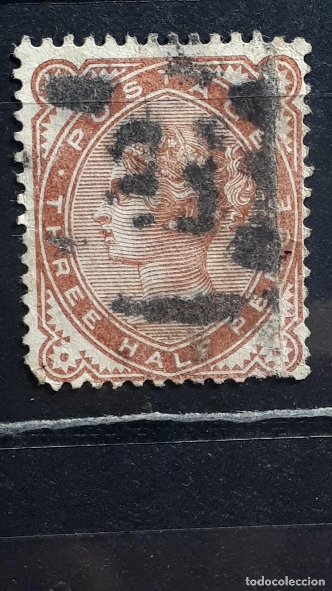 Sellos: GRAN BRETA&Ntilde;A. A&Ntilde;O 1880. &deg;. YVERT 69