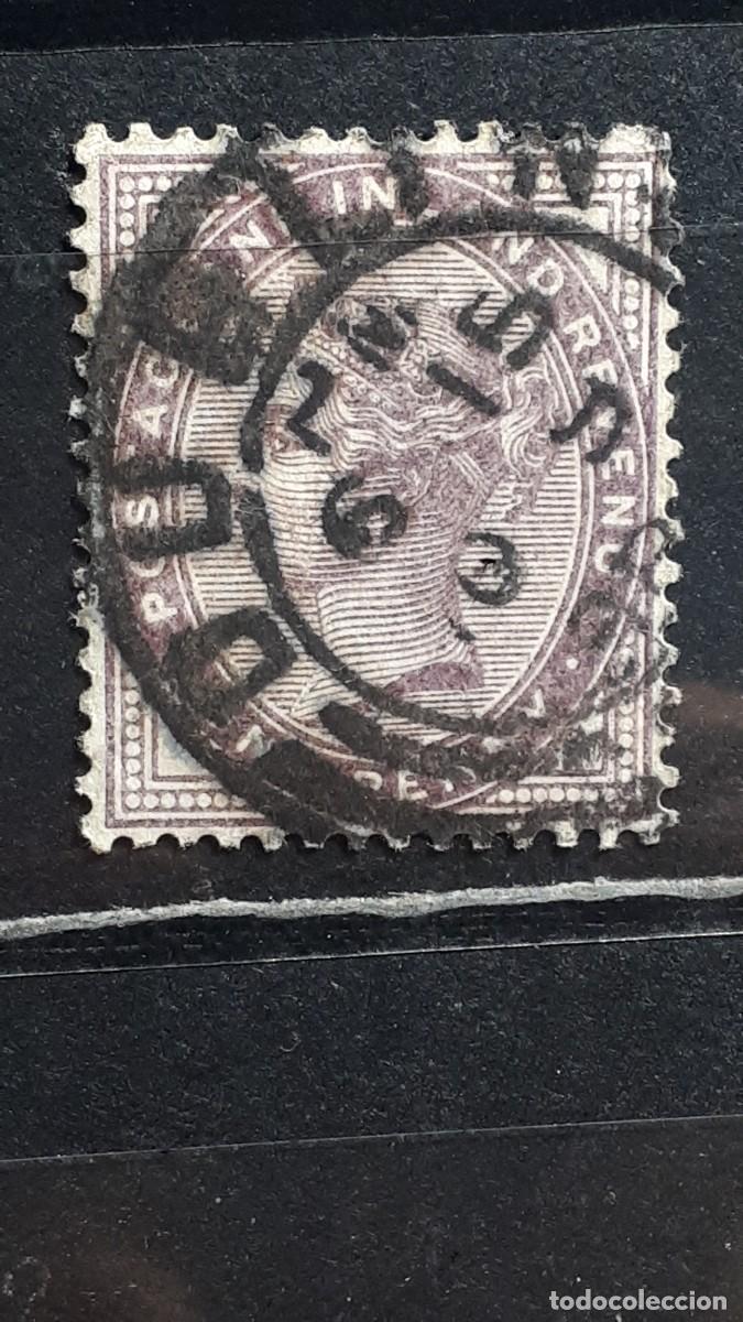Sellos: GRAN BRETA&Ntilde;A. A&Ntilde;O 1881. &deg;. YVERT 73