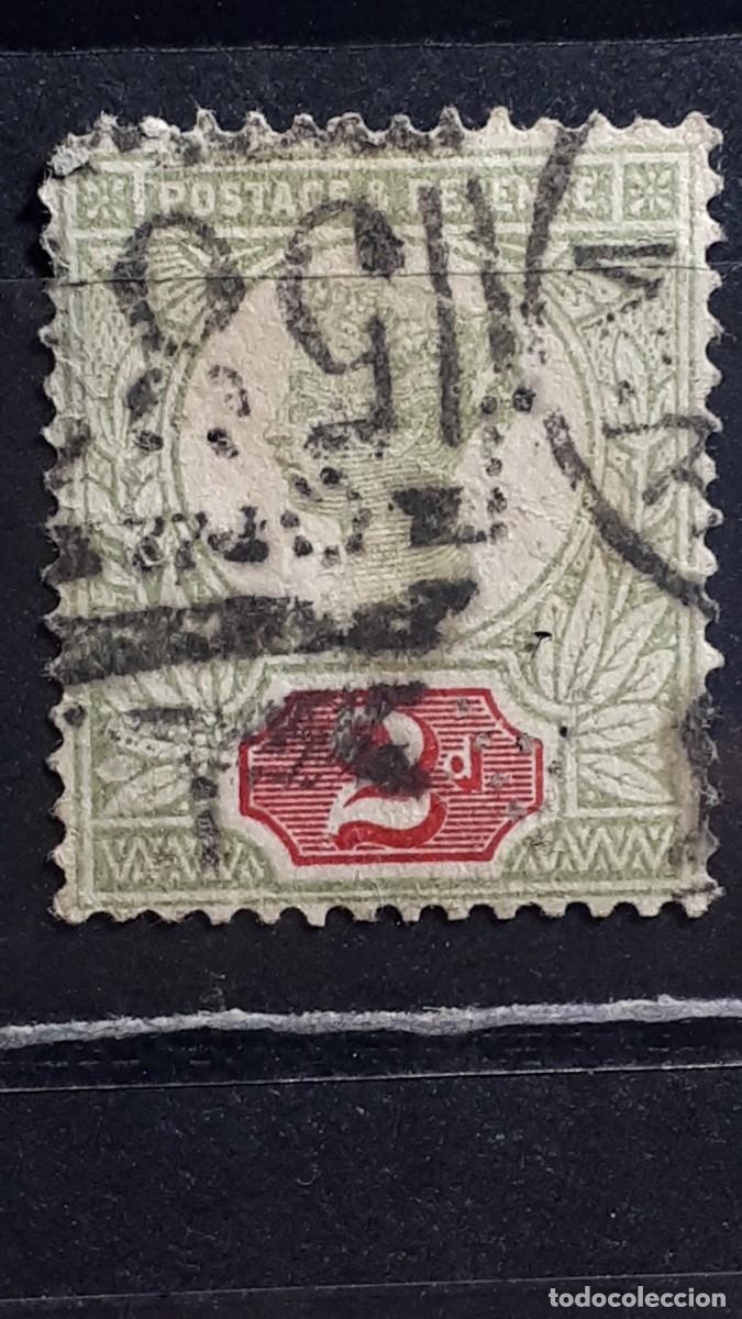 Stamps: GRAN BRETA&Ntilde;A. A&Ntilde;O 1887. &deg;. YVERT 94