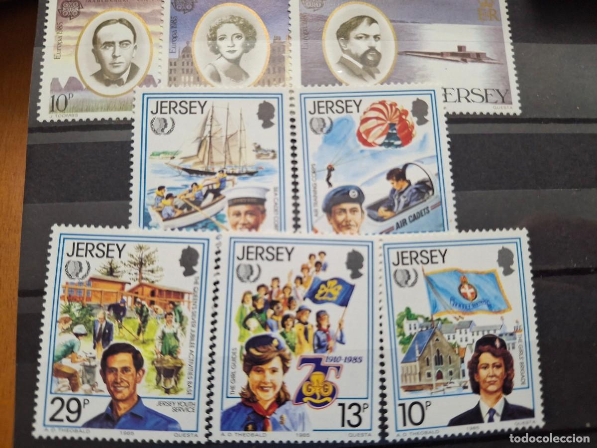 Stamps: HB1600 Sellos JERSEY en NUEVO n&ordm; de catalogo 341/347** IDEAL PARA TEMATICAS