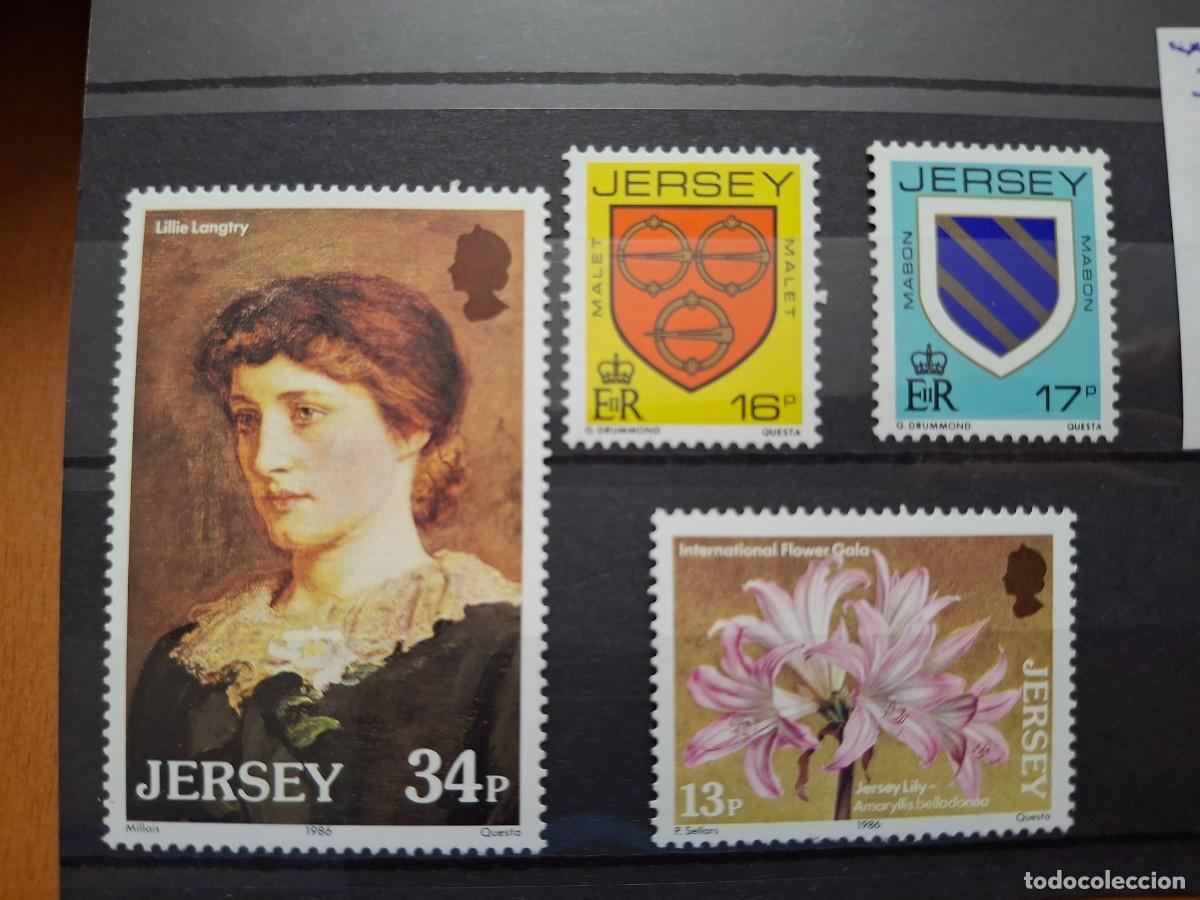 Briefmarken: HB1602 Sellos JERSEY en NUEVO n&ordm; de catalogo 364/367** IDEAL PARA TEMATICAS