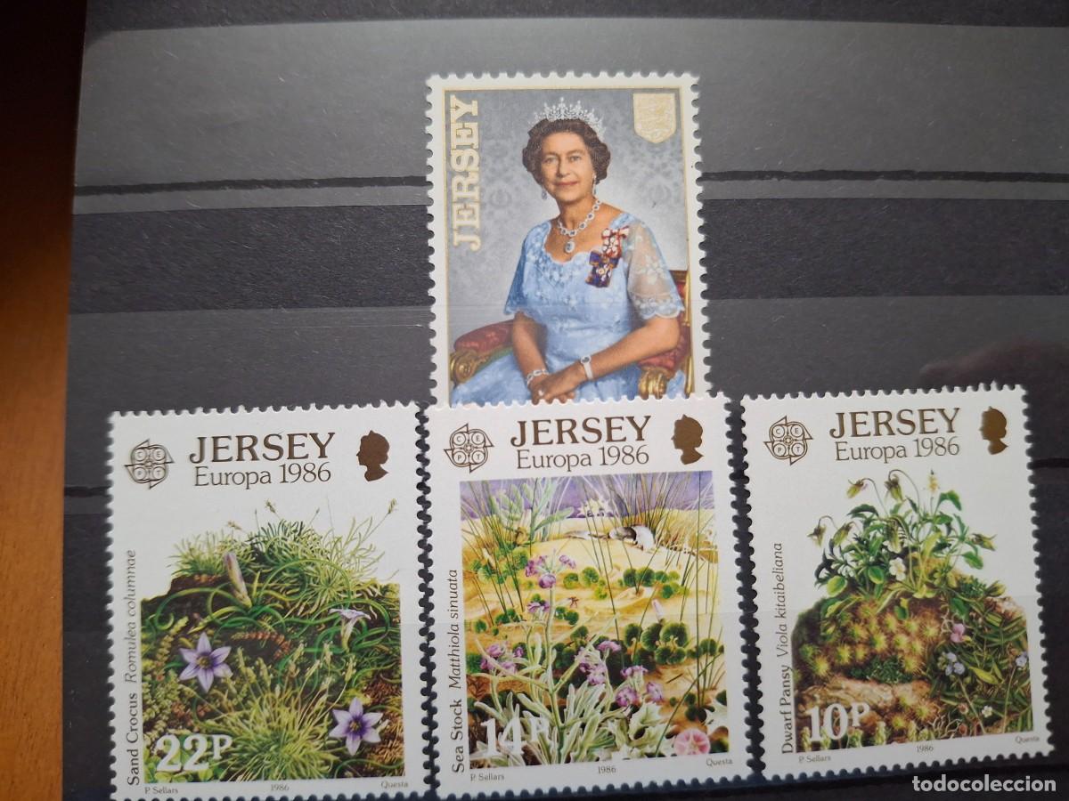 Briefmarken: HB1604 Sellos JERSEY en NUEVO n&ordm; de catalogo 371/374** IDEAL PARA TEMATICAS