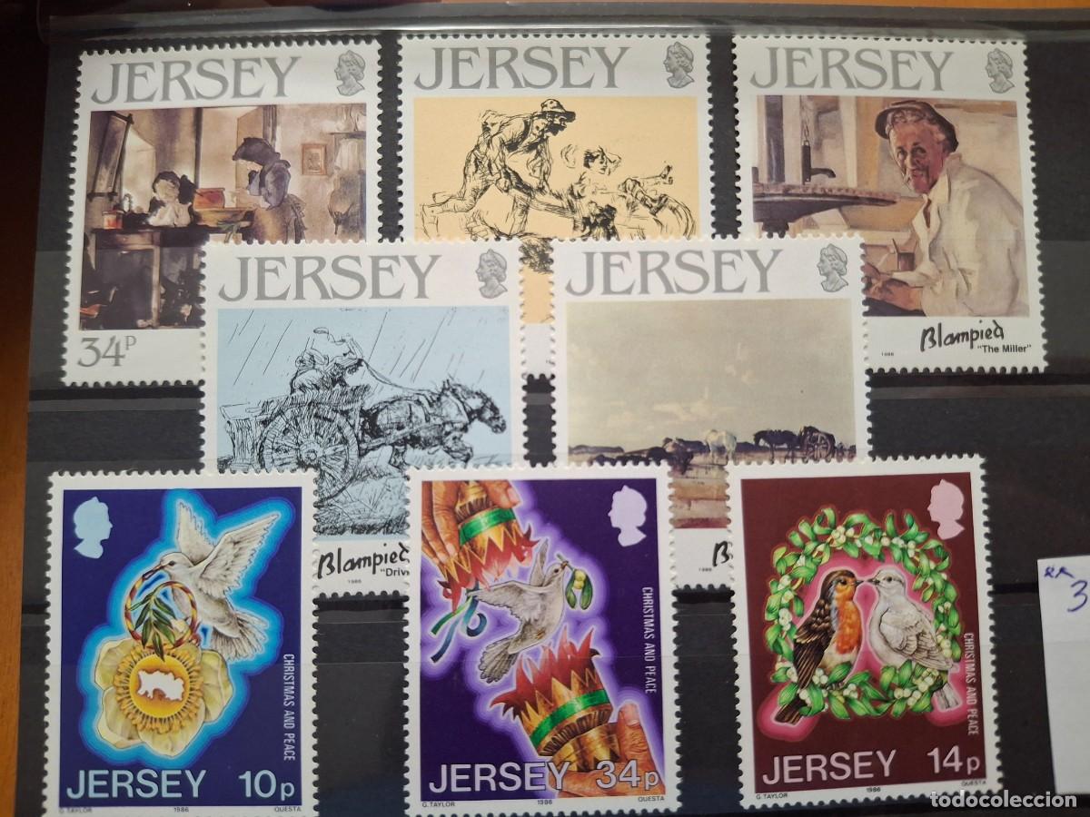 Briefmarken: HB1606 Sellos JERSEY en NUEVO n&ordm; de catalogo 382/389** IDEAL PARA TEMATICAS