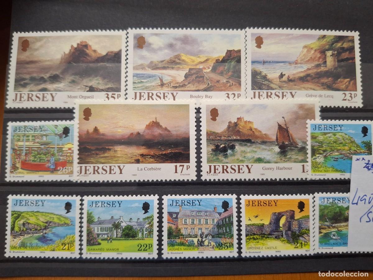 Timbres: HB1613 Sellos JERSEY en NUEVO n&ordm; de catalogo 490/501** IDEAL PARA TEMATICAS