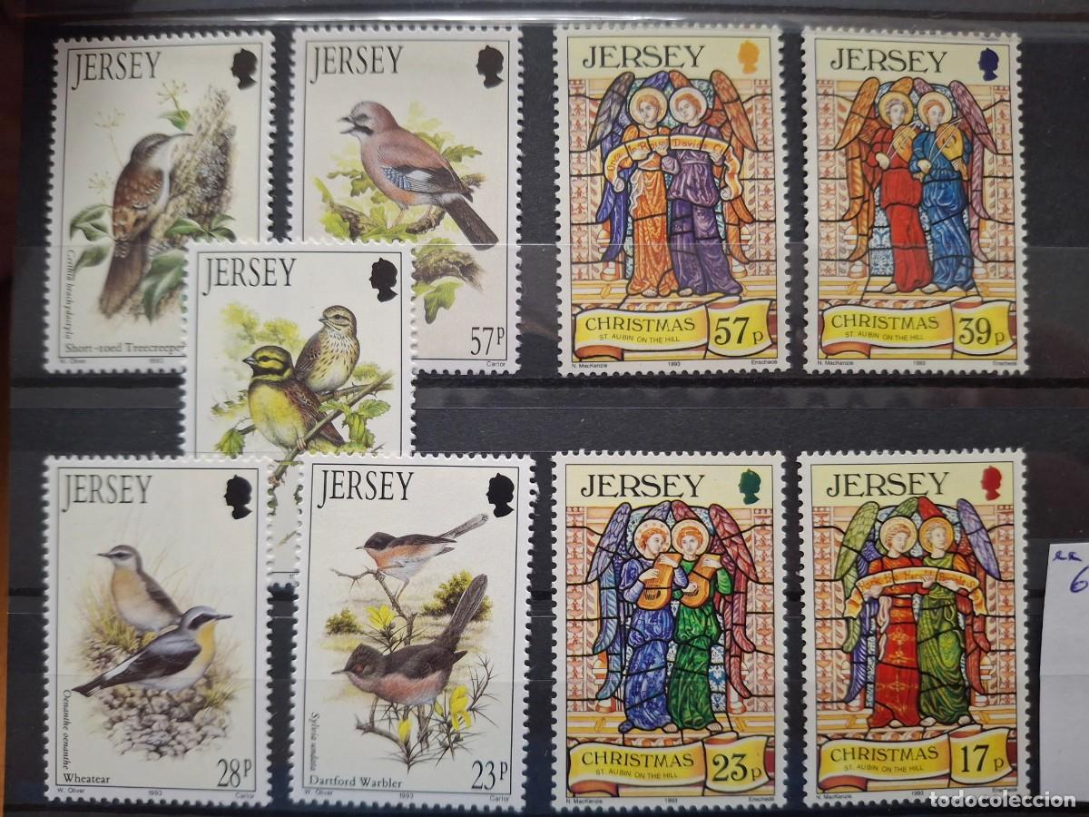 Selos: HB1626 Sellos JERSEY en NUEVO n&ordm; de catalogo 624/632** IDEAL PARA TEMATICAS