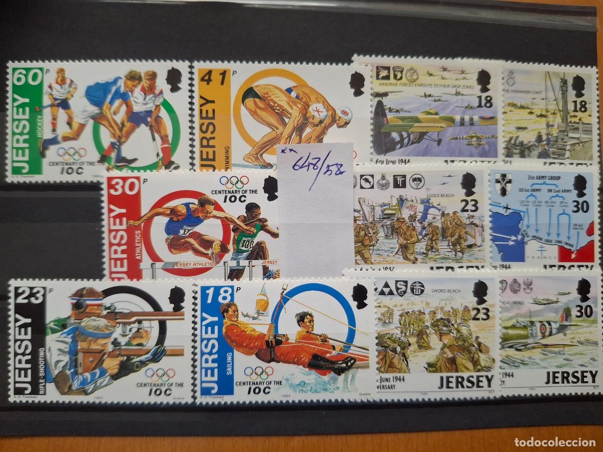 Selos: HB1628 Sellos JERSEY en NUEVO n&ordm; de catalogo 648/658** IDEAL PARA TEMATICAS