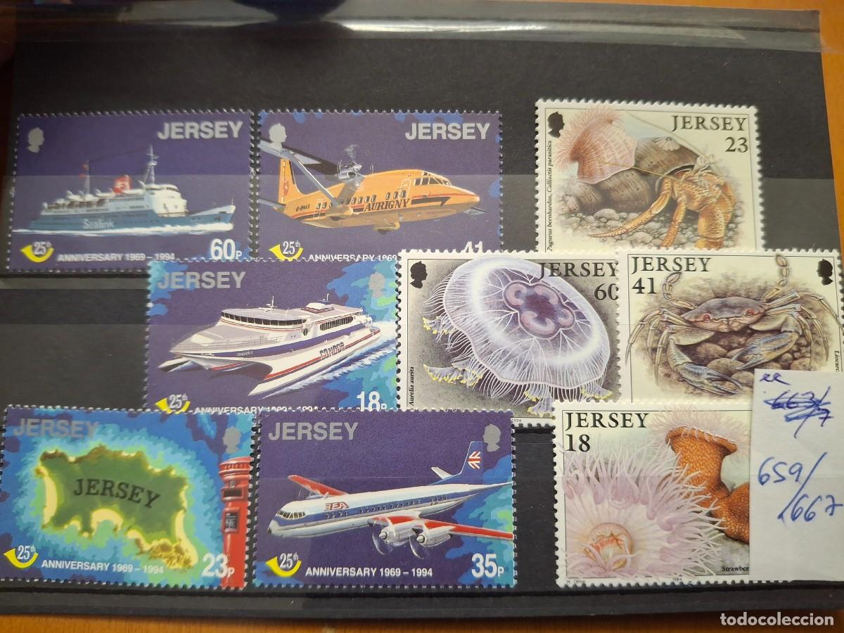 Selos: HB1629 Sellos JERSEY en NUEVO n&ordm; de catalogo 659/667** IDEAL PARA TEMATICAS