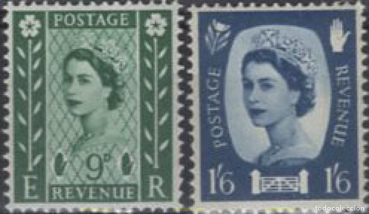 Selos: 171319 MNH GRAN BRETA&Ntilde;A. Irlanda del Norte 1966 REINA ISABEL II