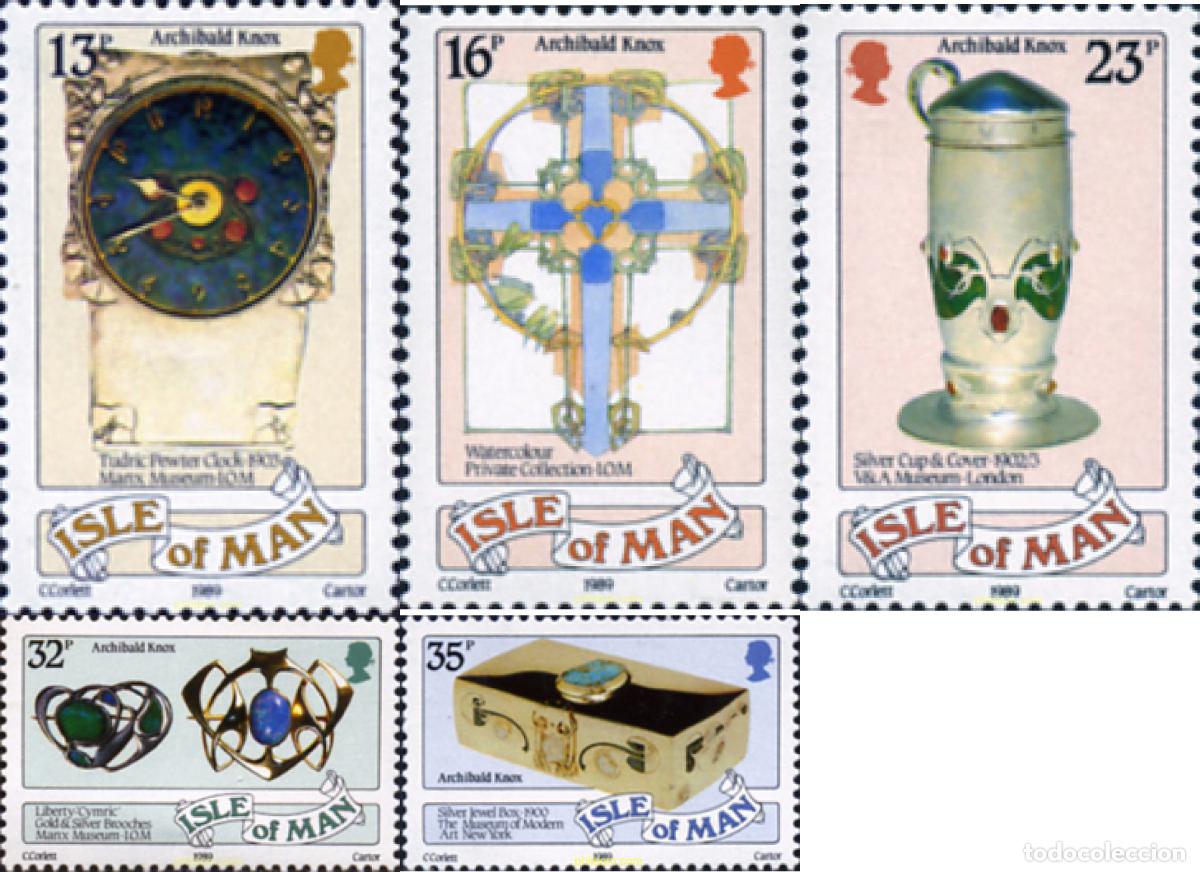 Briefmarken: 169101 MNH MAN 1989 HOMENAJE A ARCHIBALD KNOX