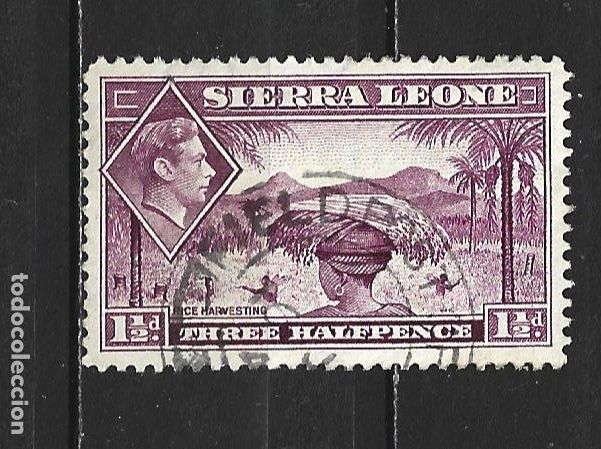 Stamps: SIERRA LEONA COLONIA BRITANICA YVERT NUM. 160A USADO