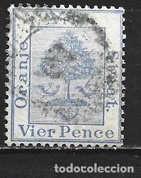 Stamps: ORANGE COLONIA BRITANIA YVERT NUM. 5 USADO