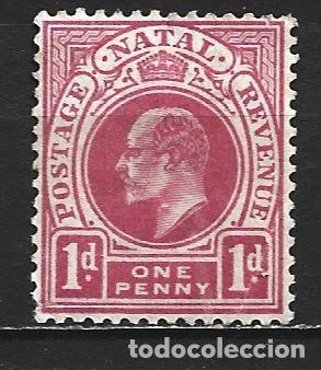 Stamps: NATAL COLONIA BRITANICA YVERT NUM. 58 * NUEVO CON FIJASELLOS