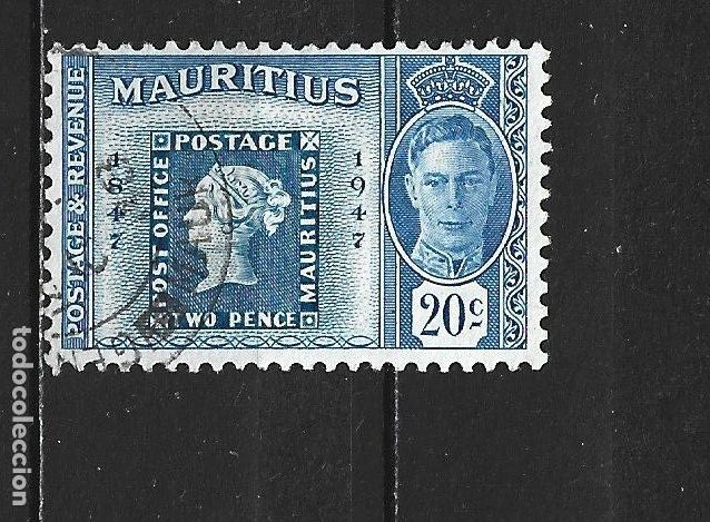 Stamps: MAURICIO COLONIA BRITANICA YVERT NUM. 217 USADO