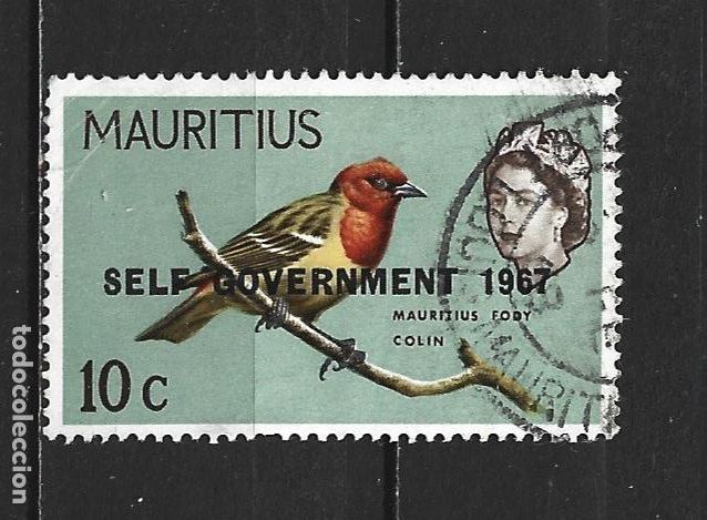 Stamps: MAURICIO COLONIA BRITANICA YVERT NUM. 300 USADO