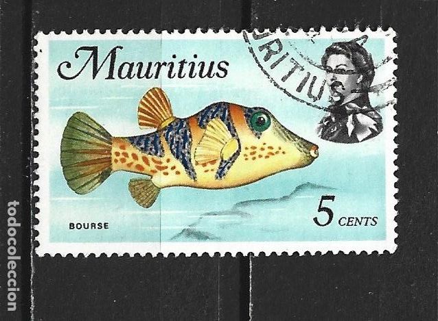Stamps: MAURICIO COLONIA BRITANICA YVERT NUM. 332 USADO