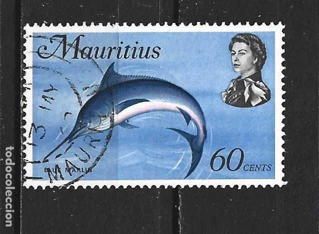 Stamps: MAURICIO COLONIA BRITANICA YVERT NUM. 341 USADO