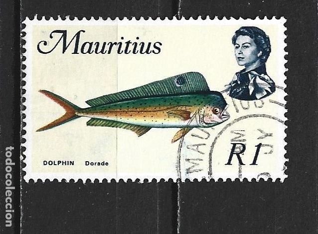 Stamps: MAURICIO COLONIA BRITANICA YVERT NUM. 343 USADO