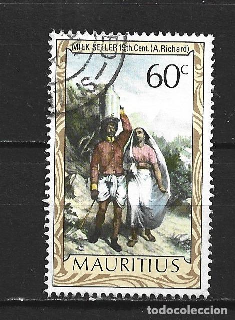 Stamps: MAURICIO COLONIA BRITANICA YVERT NUM. 402 USADO