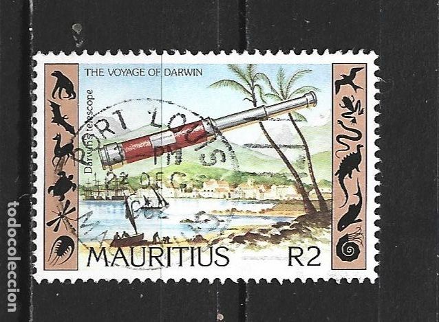 Stamps: MAURICIO COLONIA BRITANICA YVERT NUM. 553 USADO