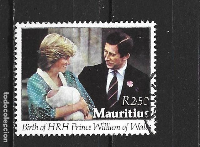 Stamps: MAURICIO COLONIA BRITANICA YVERT NUM. 560 USADO