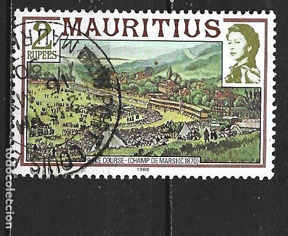 Stamps: MAURICIO COLONIA BRITANICA YVERT NUM. 713 USADO
