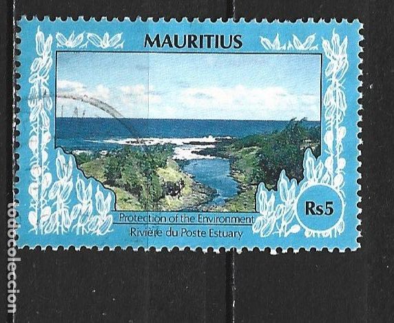 Stamps: MAURICIO COLONIA BRITANICA YVERT NUM. 763 USADO