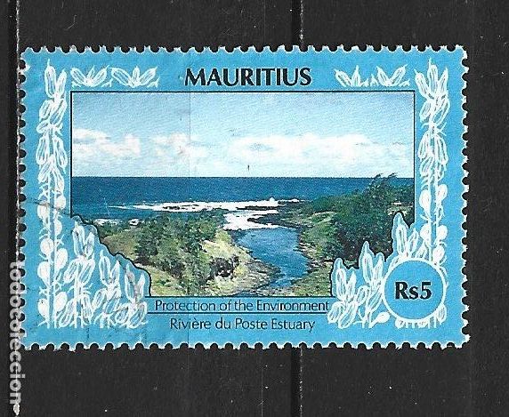 Stamps: MAURICIO COLONIA BRITANICA YVERT NUM. 763 USADO