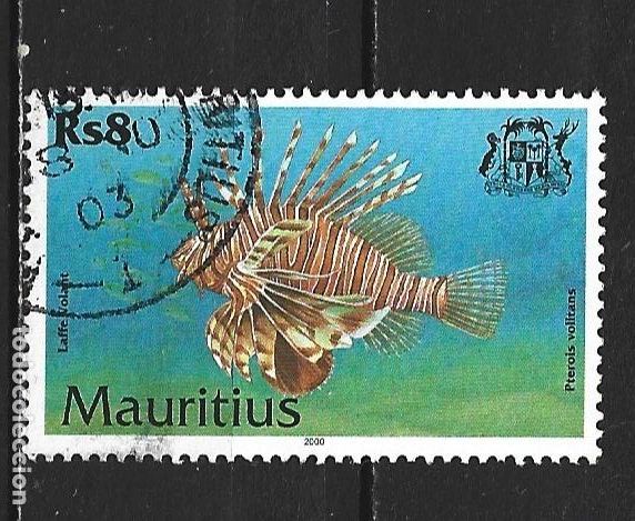 Stamps: MAURICIO COLONIA BRITANICA YVERT NUM. 954 USADO
