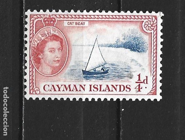 Sellos: ISLAS CAIMAN COLONIA BRITANICA YVERT NUM. 140 * NUEVO CON FIJASELLOS