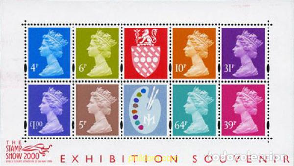 Sellos: 171506 MNH GRAN BRETA&Ntilde;A 2000 THE STAMP SHOW 2000