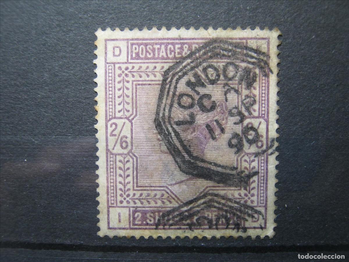 Sellos: GRAN BRETA&Ntilde;A REINA VICTORIA 1883-84 YVERT 86 USADO PERFECTO.
