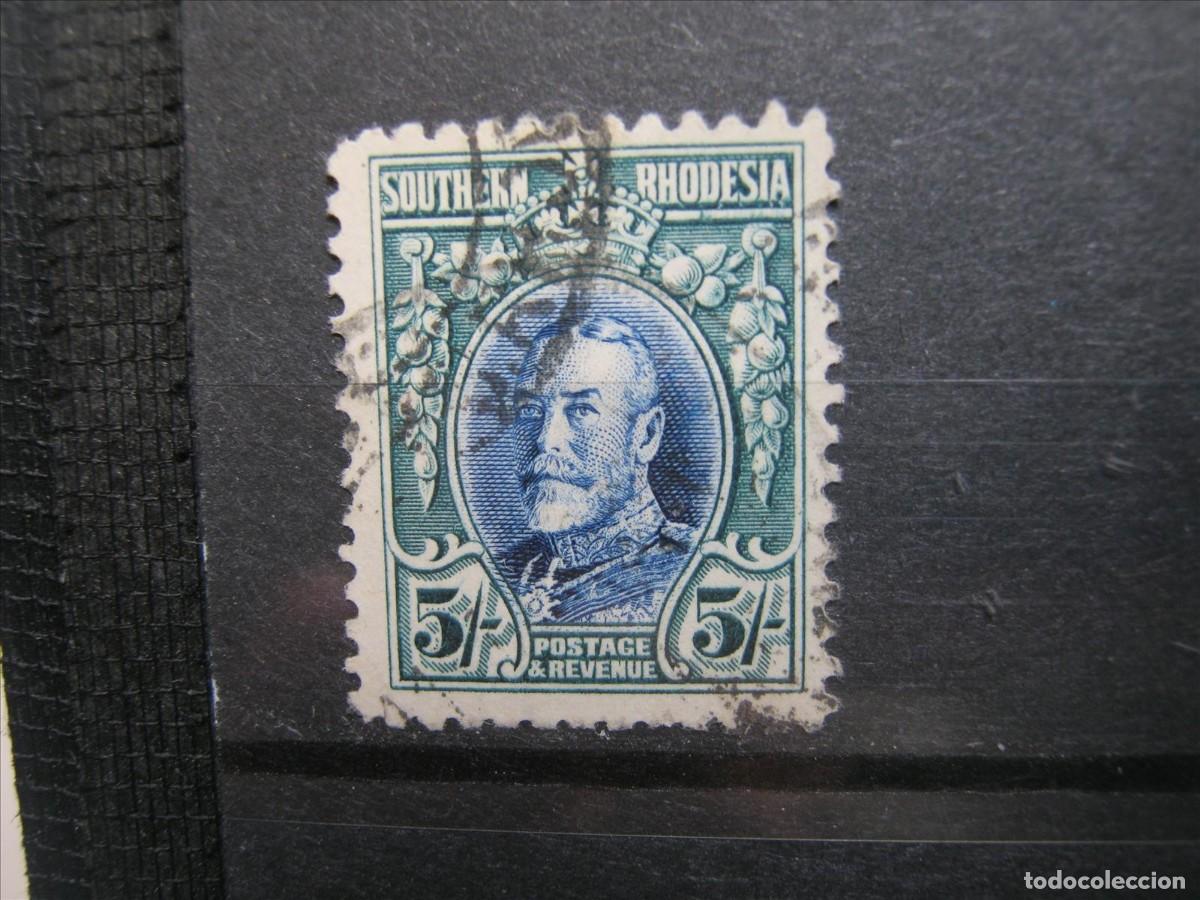 Sellos: RODESIA DEL SUR COLONIA INGLESA 1931-34 YVERT 28 USADO LEER.