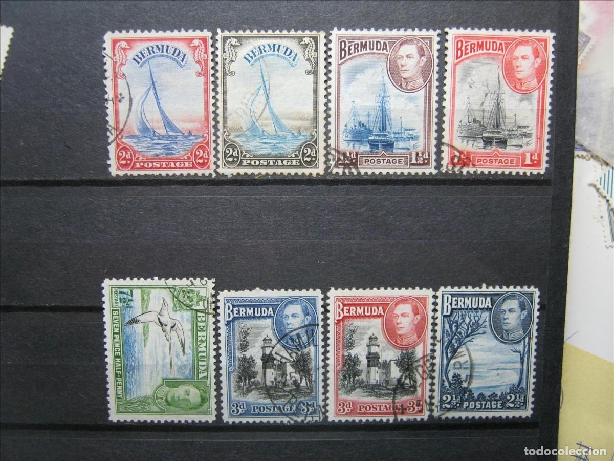 Sellos: BERMUDA COLONIA INGLESA 1934-41 YVERT 104/112 USADOS PERFECTOS.