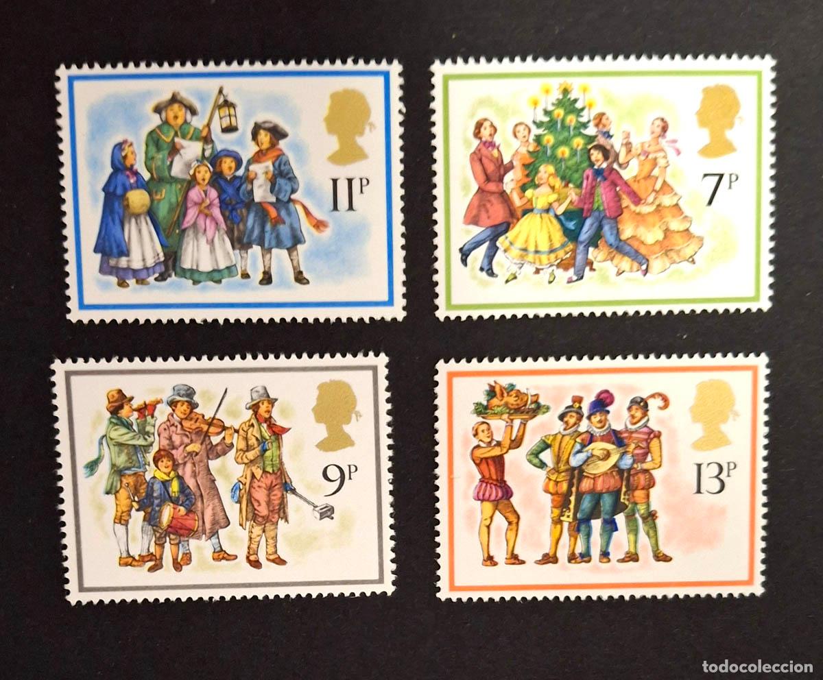 Sellos: 1978, 4 sellos de Reino Unido nuevos NMH ** ilustrados por Faith Jaques
