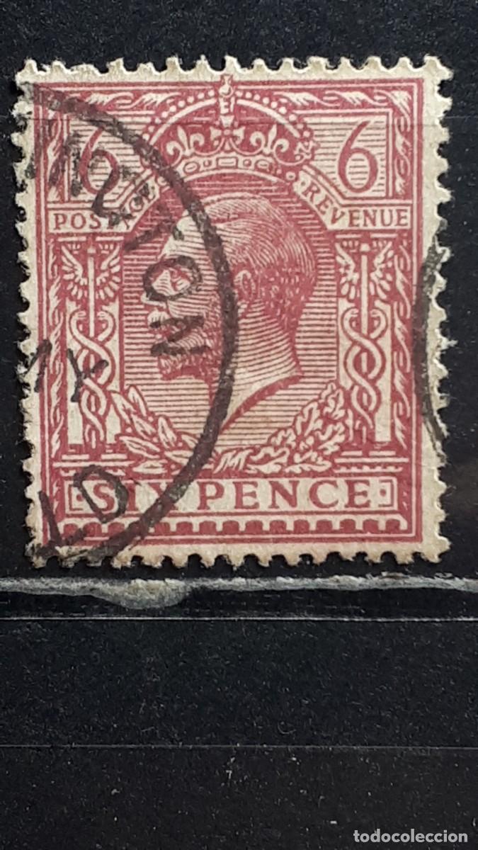 Sellos: Gran Breta&ntilde;a. A&Ntilde;O 1912. &deg;. Yvert 147