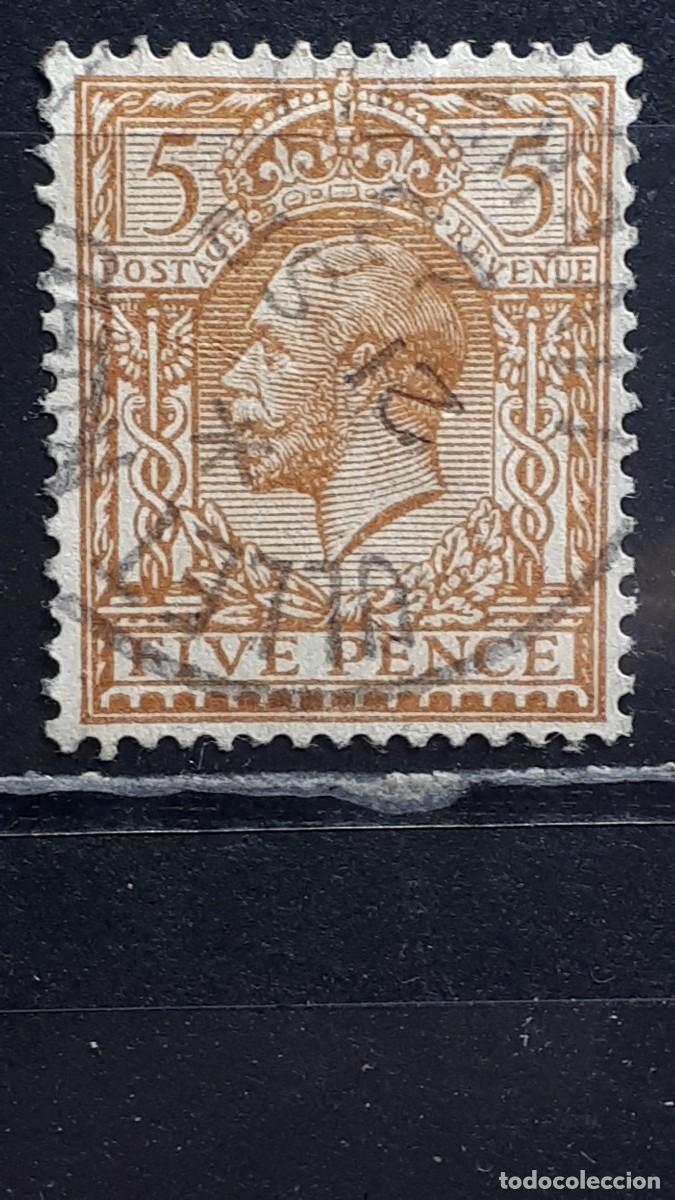 Sellos: Gran Breta&ntilde;a. A&Ntilde;O 1912. &deg;. Yvert 146