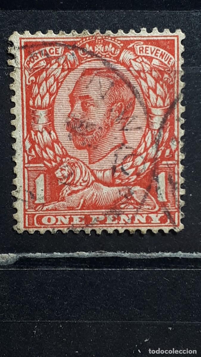 Sellos: Gran Breta&ntilde;a. A&Ntilde;O 1912. &deg;. Yvert 138