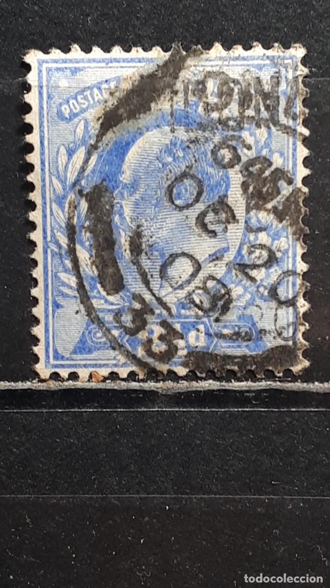 Sellos: Gran Breta&ntilde;a. A&Ntilde;O 1902. &deg;. Yvert 110