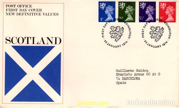 Sellos: 797746 MNH GRAN BRETA&Ntilde;A. Escocia 1974 REINA ISABEL II