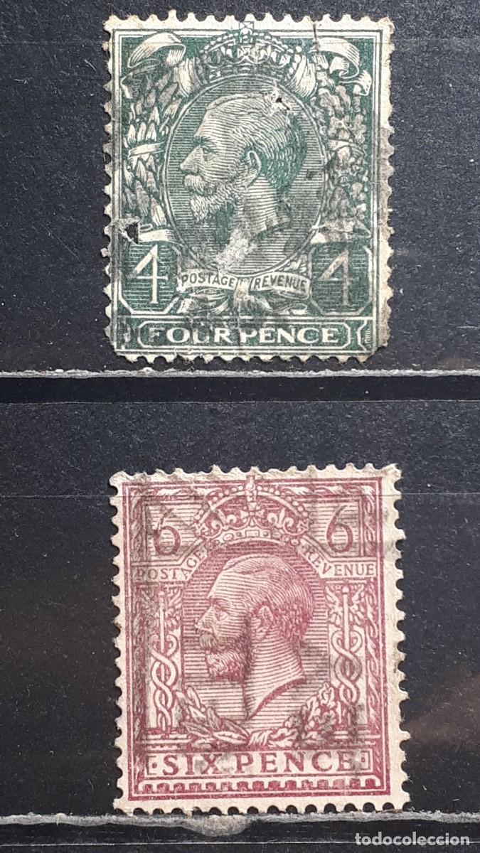 Sellos: GRAN BRETA&Ntilde;A. A&Ntilde;O 1924. &deg;. YVERT 165, 167