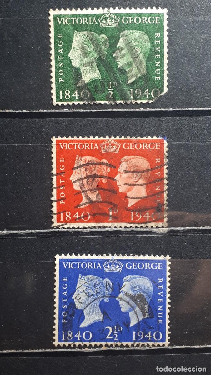 Sellos: GRAN BRETA&Ntilde;A. A&Ntilde;O 1940. &deg; YVERT 227/8, 231
