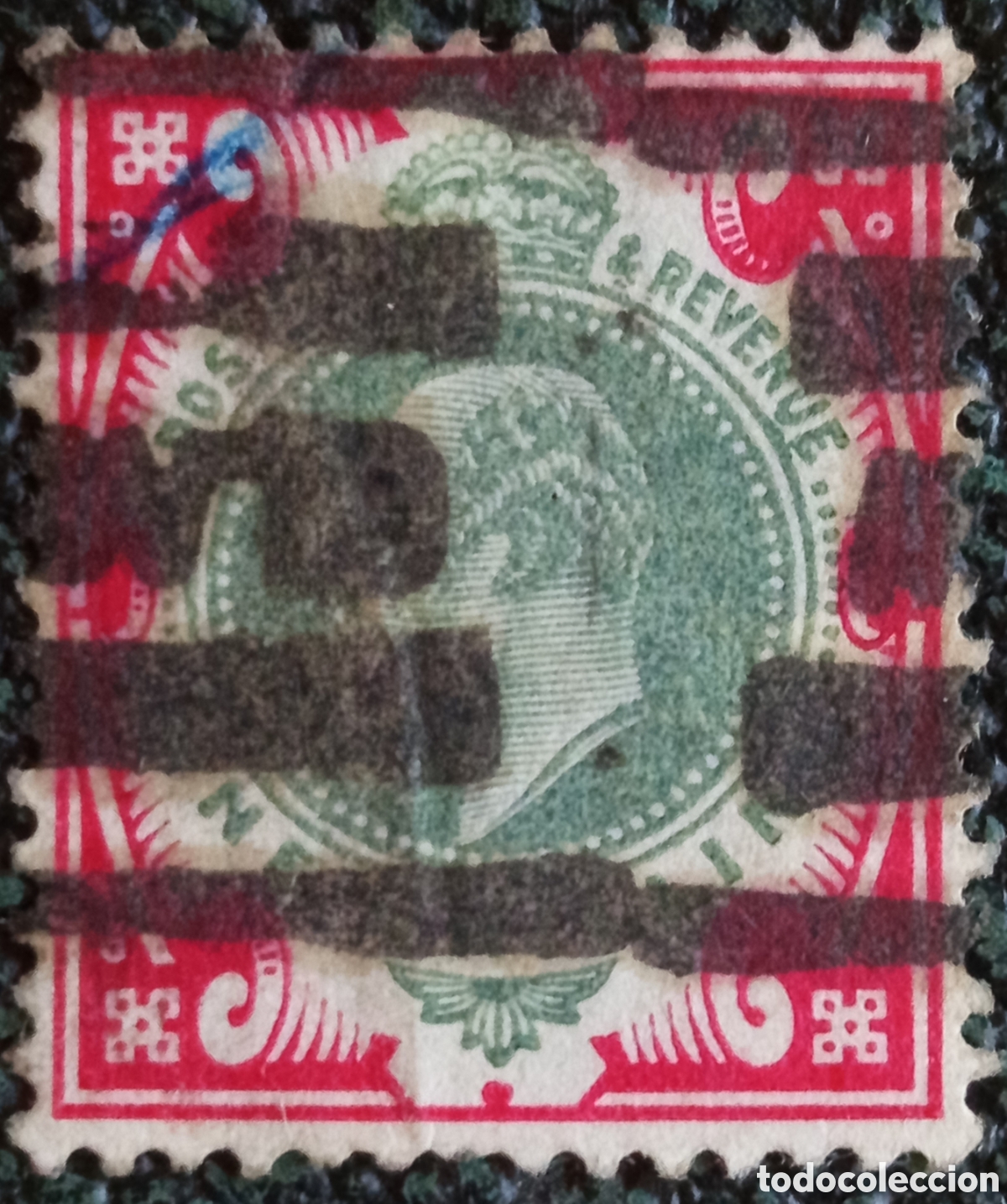 Sellos: Sello Gran Breta&ntilde;a 1887 Reina Victoria 1s Usado - Cat&aacute;logo SG #211 / Scott #122