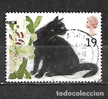 Sellos: 1995: Fauna dom&eacute;stica. Gatos (usado)
