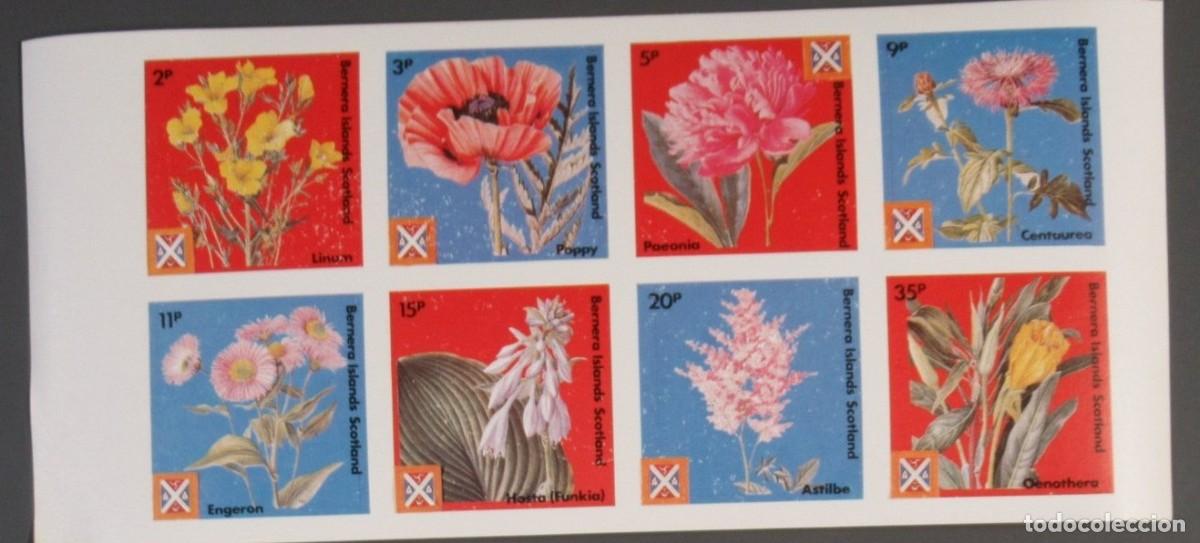 Sellos: GB LOCAL BERNERA 1978 SHEET MNH IMPERF FLORES FLOWERS FLEURS FIORI BLUMEN