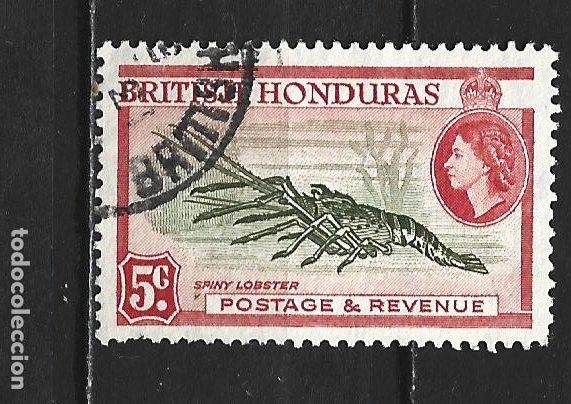 Sellos: HONDURAS COLONIA BRITANICA YVERT NUM. 151 USADO