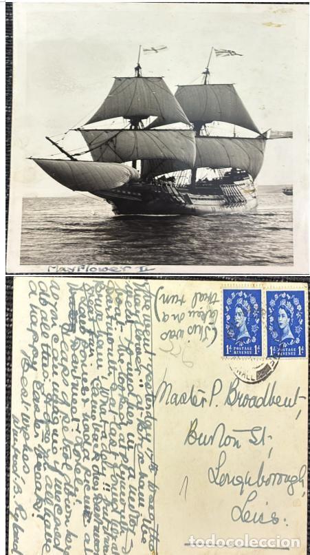 Sellos: TS.)1959, GREAT BRITAIN (UNITED KINGDOM), TO LOUGHBOROUGH, PRE-PRINTED COVER FEATURING A PHOTOGRAPH